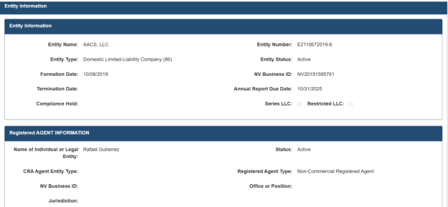 Nevada business name search results 2
