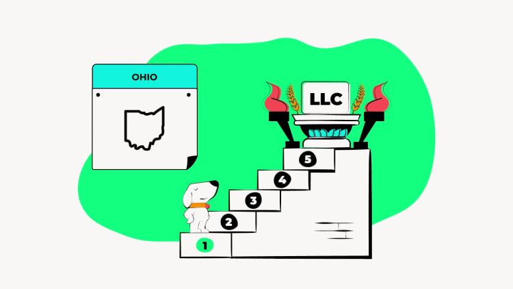 illustration of naming your Ohio business step in forming an llc