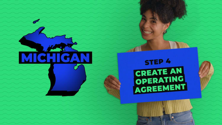 illustration of operating agreement step in forming an llc in illinois