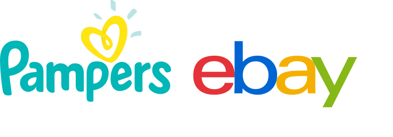 pampers ebay wordmark logo