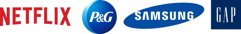 netflix pg samsung gap logo