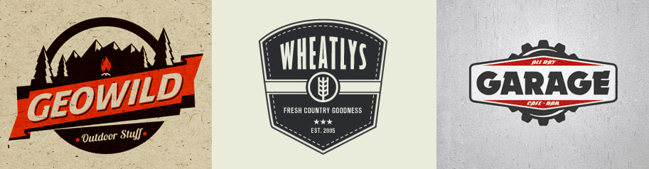 Retro logo