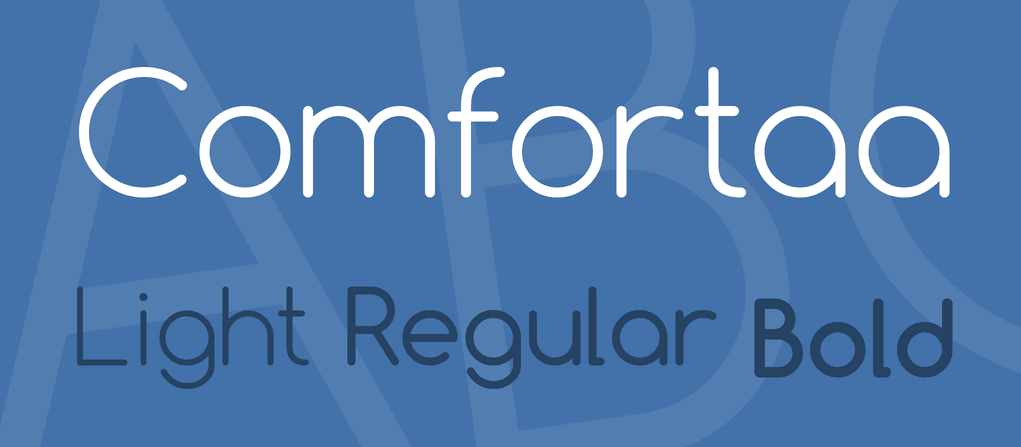 Comfortaa font