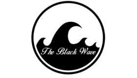 black wave logo