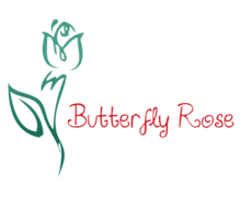 Butterfly Rose Logo