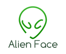 Alien Face ZenBusiness Logo