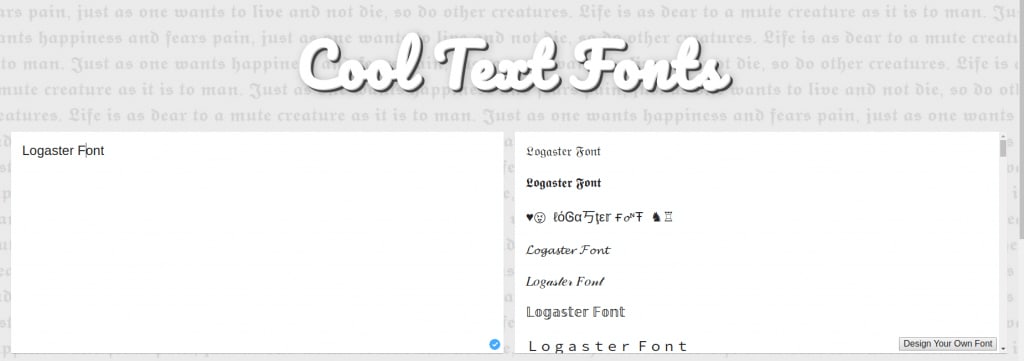 CoolTextFonts﻿