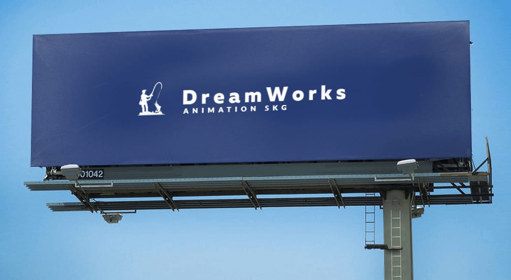 How would DreamWorks logo look like if it were made in ZenBusiness?