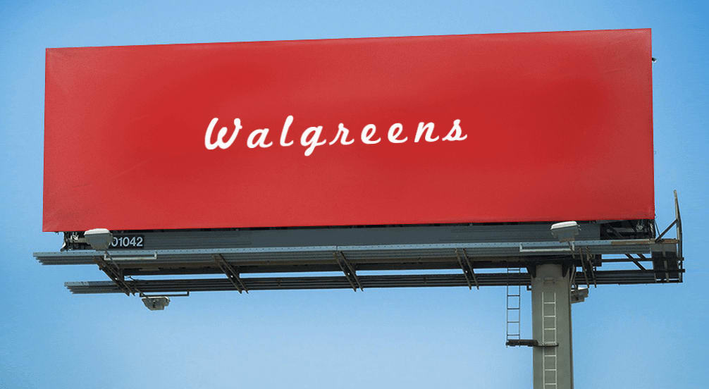 How would Walgreens logo look like if it were made in ZenBusiness?