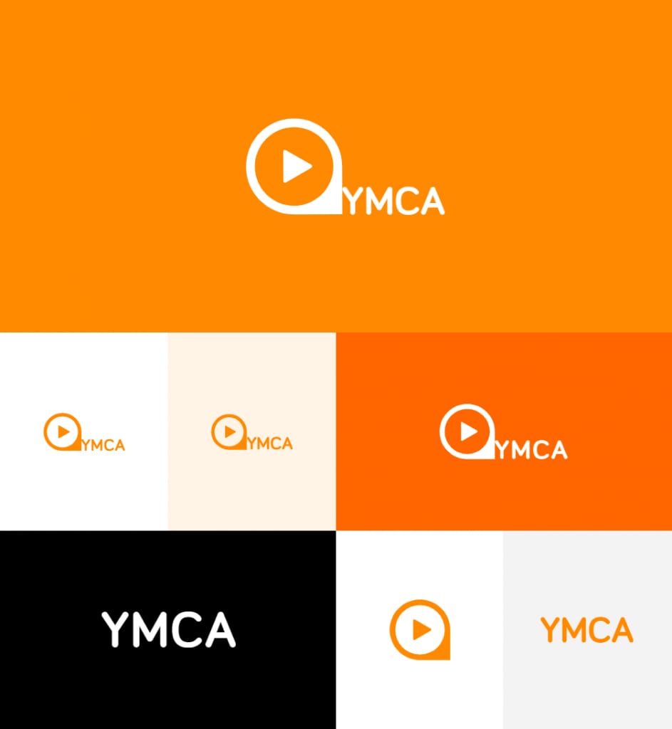 How would YMCA logo look like if it were made in ZenBusiness?