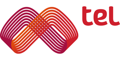 telecommunication logo red