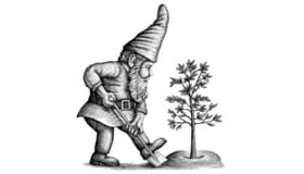 Gnome Landscape Logo