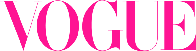 Vogue Logo Pink Font