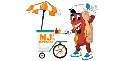 MJS Hot Dog logo