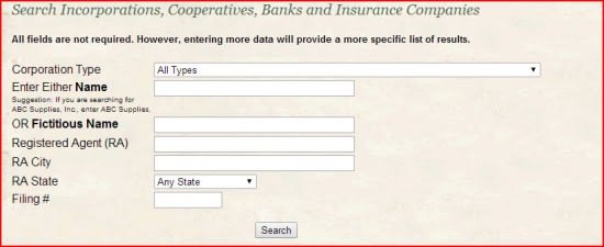Arkansas Business Search Corporation LLC Partnership
