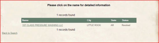 Arkansas Business Search Corporation LLC Partnership