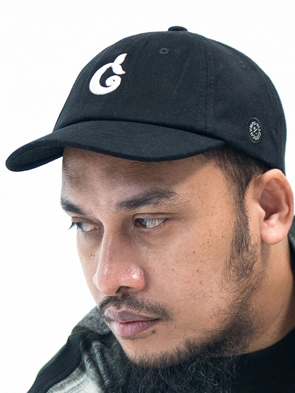 Black Polo Cap Hat
