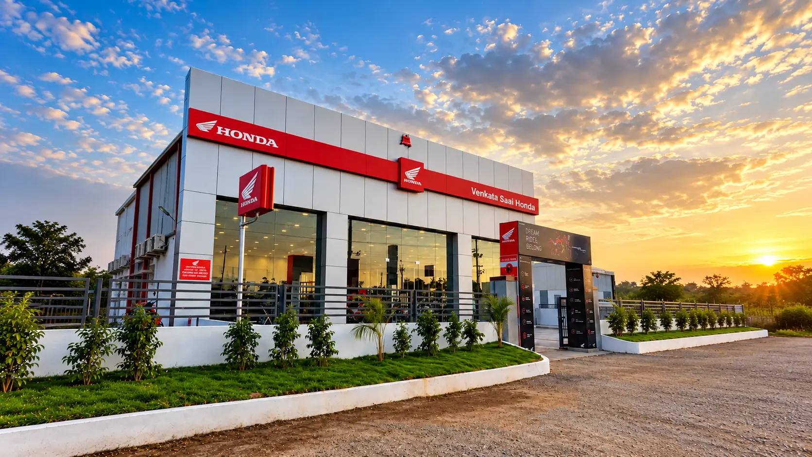 Venkata Saai Honda showroom