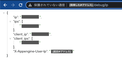 GUI のスクリーンショット