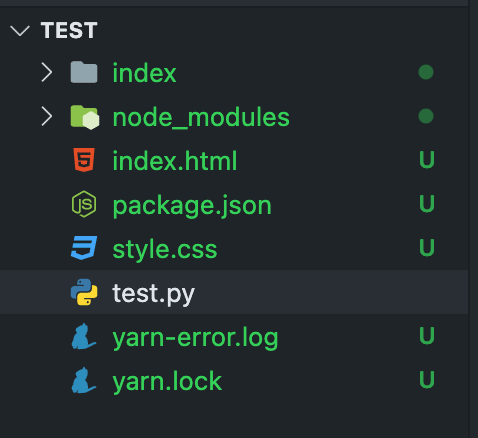 node_modulesあり