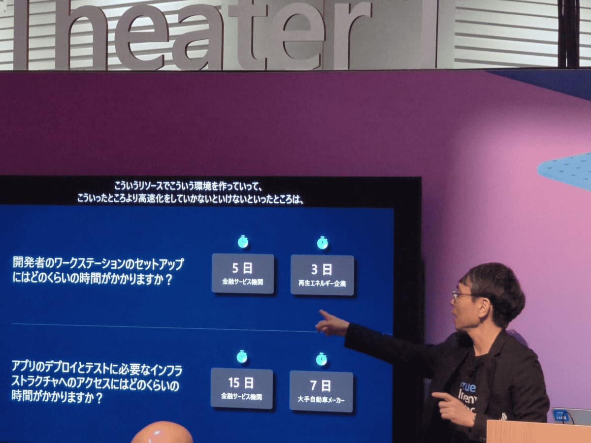 開発環境の構築から実行環境構築まで現在は長すぎる、長い会社なら一ヶ月かかる