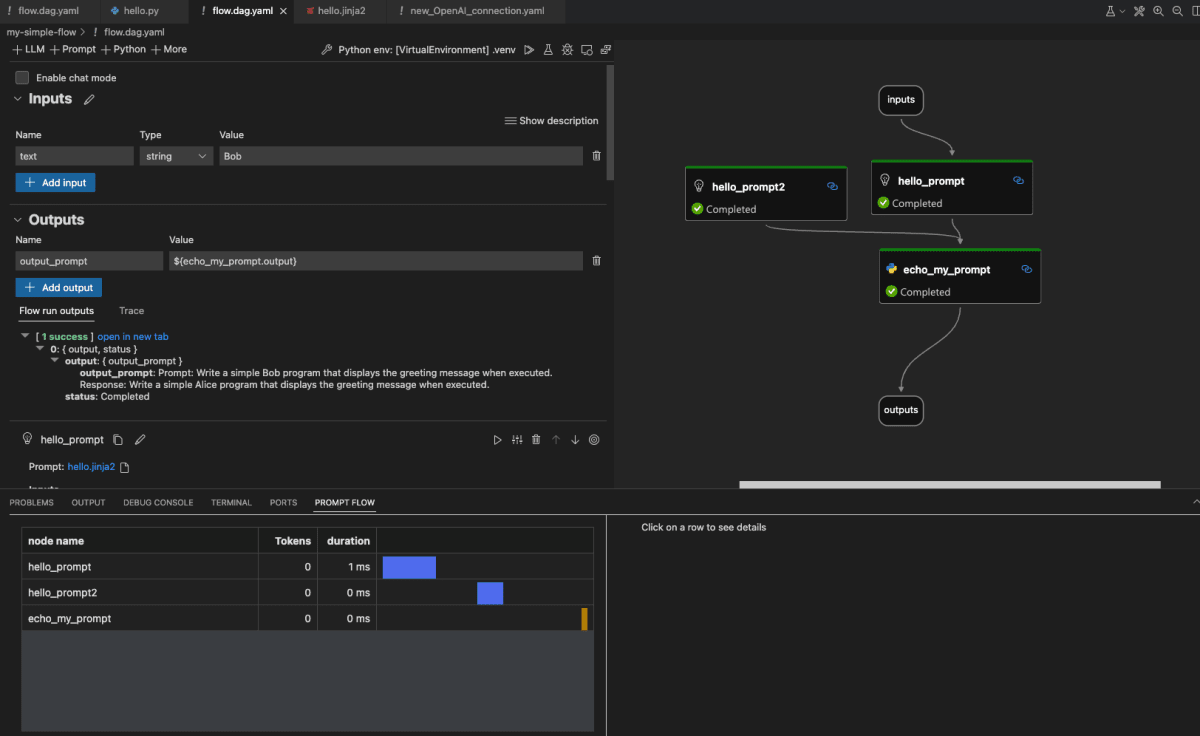 Prompt flow