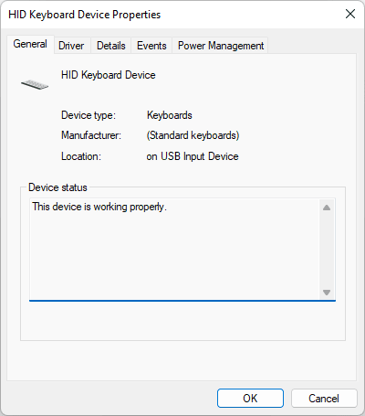 Device Manager General