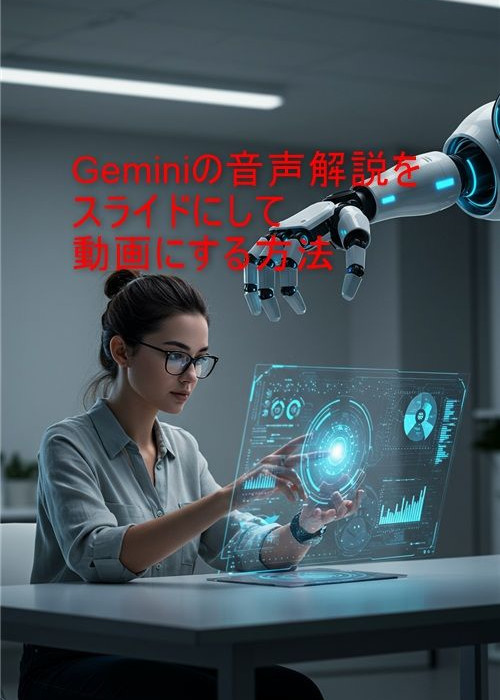 Geminiの音声解説をスライドにして動画にする方法