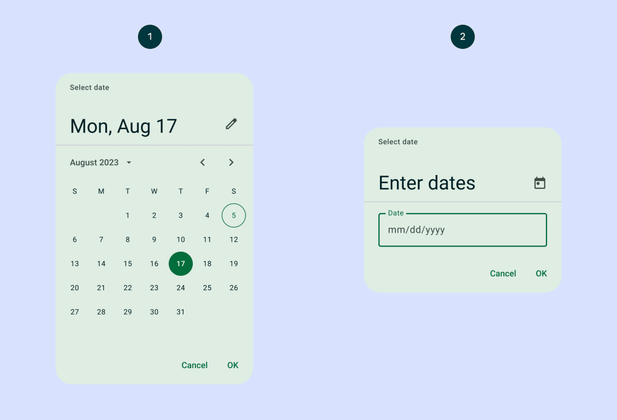 DatePicker