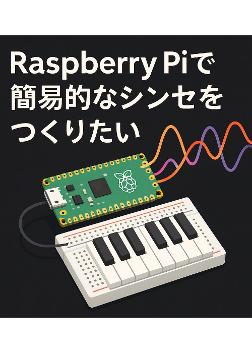 Raspberry Pi Picoで簡易的なシンセをつくりたい