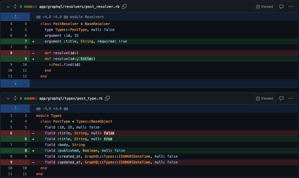 graphql-ruby code change sample