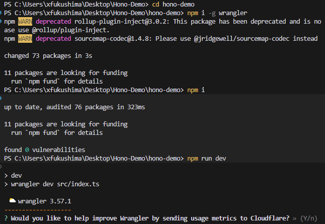 Honoを使って爆速でAPIを作成🔥