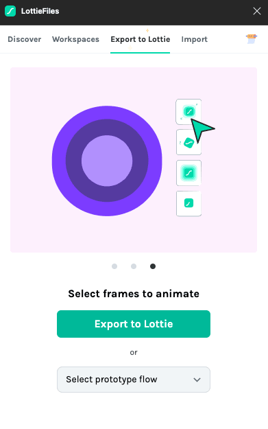 Export to Lottie