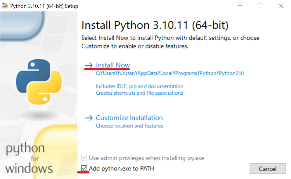 python-install-step03