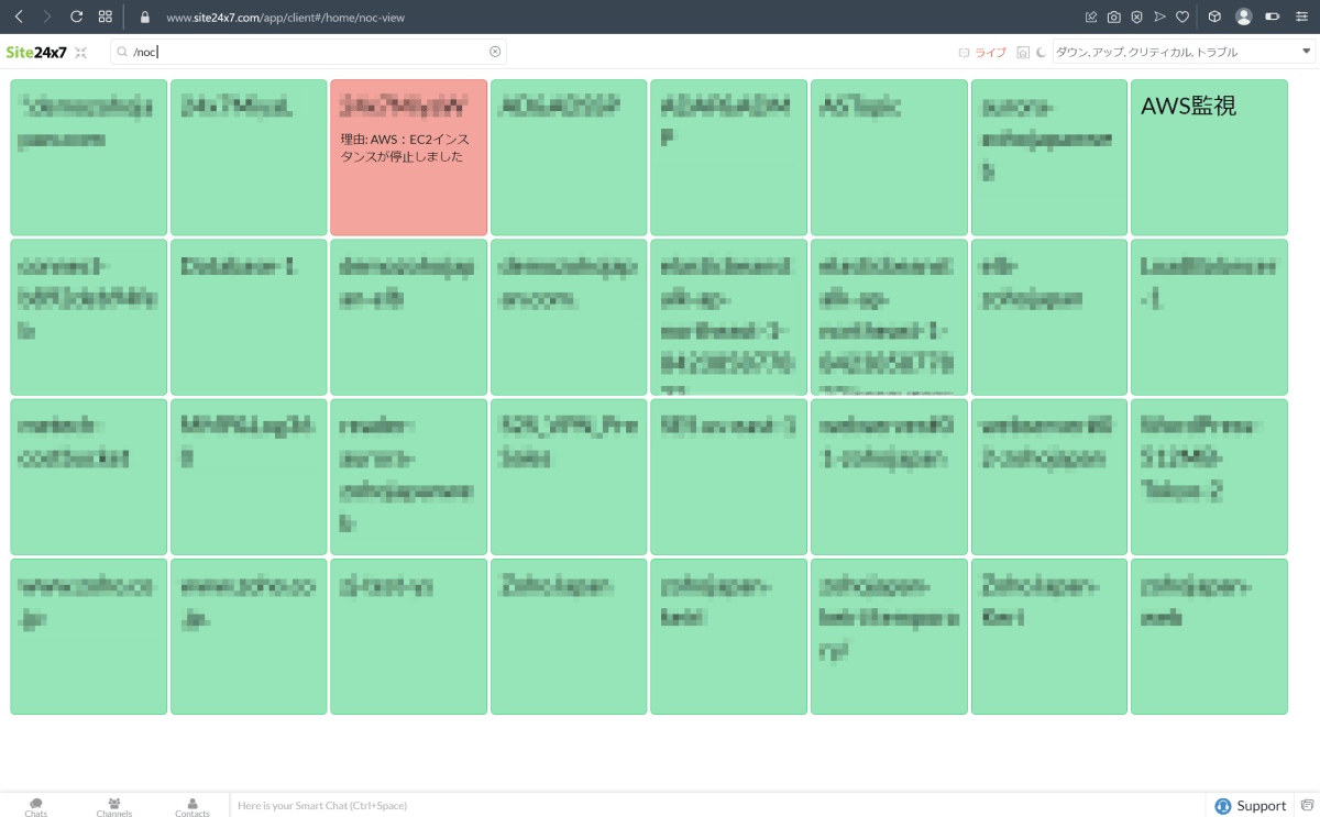 EC2, RDS, LambdaなどAWSのサービスを監視して一画面で全ステータスをチェックする手順22