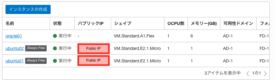 OCI Instances