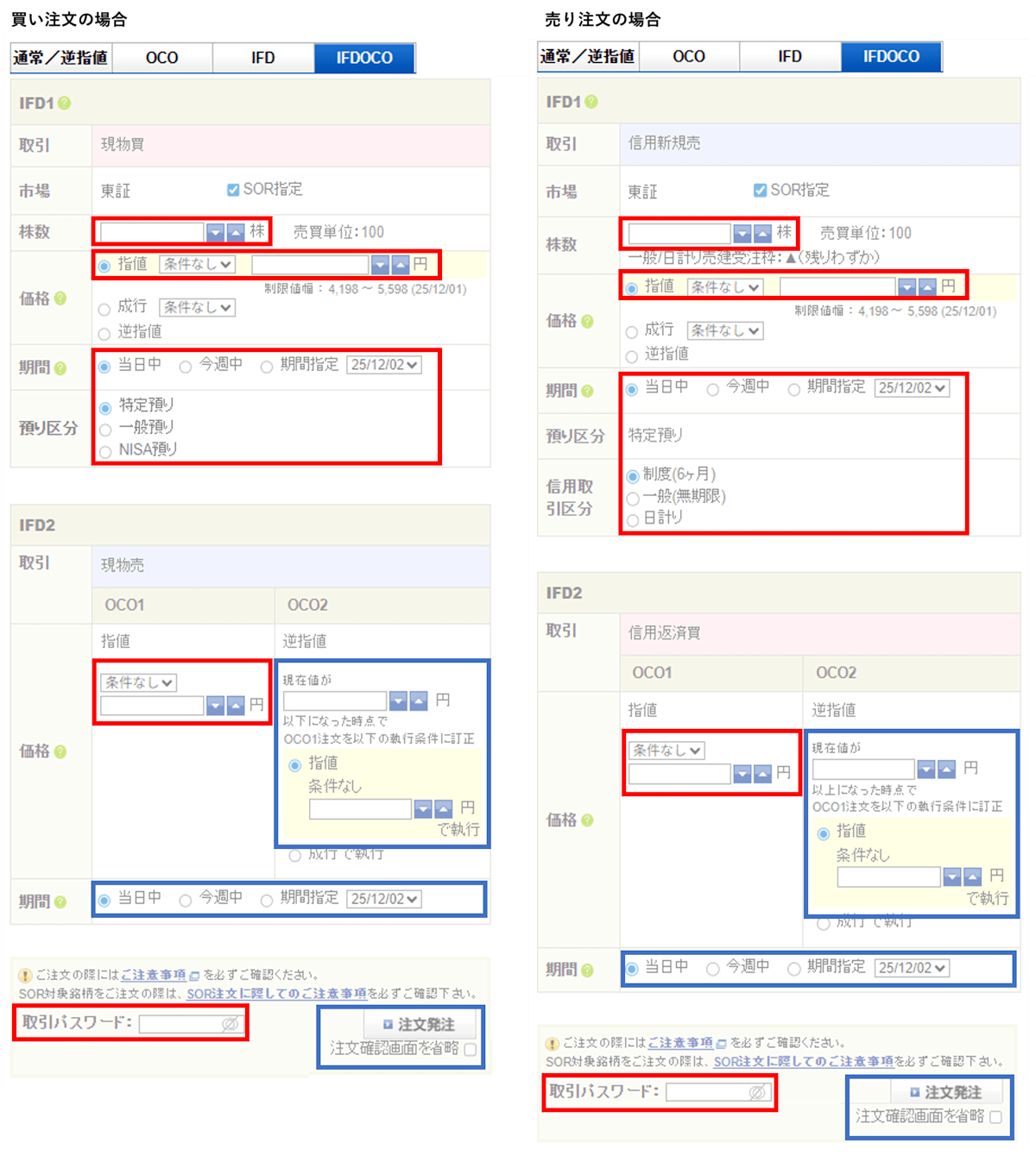 SBI証券（Web版）で注文を高速化する：IFDOCO自動入力ブックマークレット公開