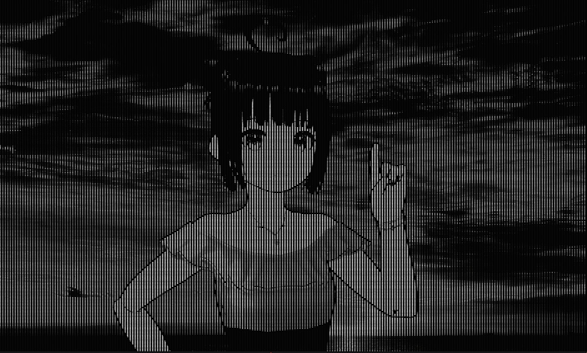 Halftone example using 'VariBlur'