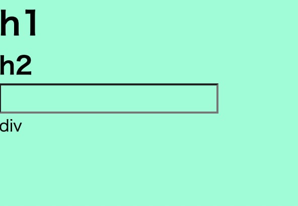 リセットCSS適用後(chrome)