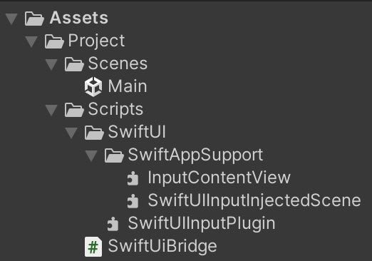 SwiftUIプラグインのファイルレイアウト