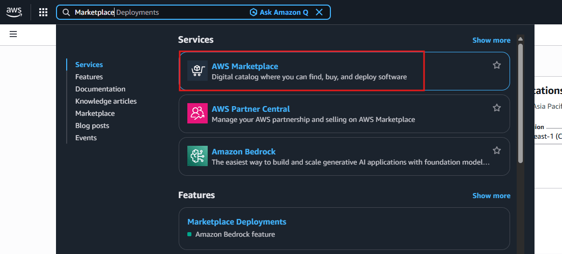 AWS で Web 検索！Marketplace から Brave API を使う