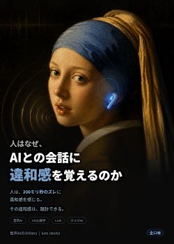 音声AIの300ms -- 人はなぜAIとの会話に違和感を覚えるのか