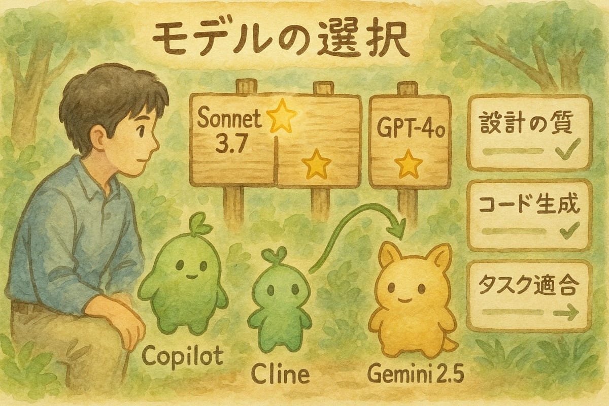 モデルの選択