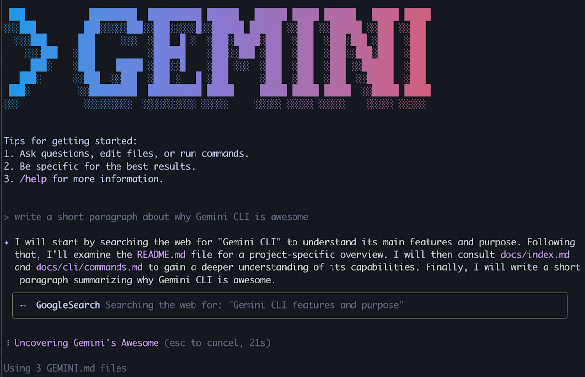 Terminal Demo