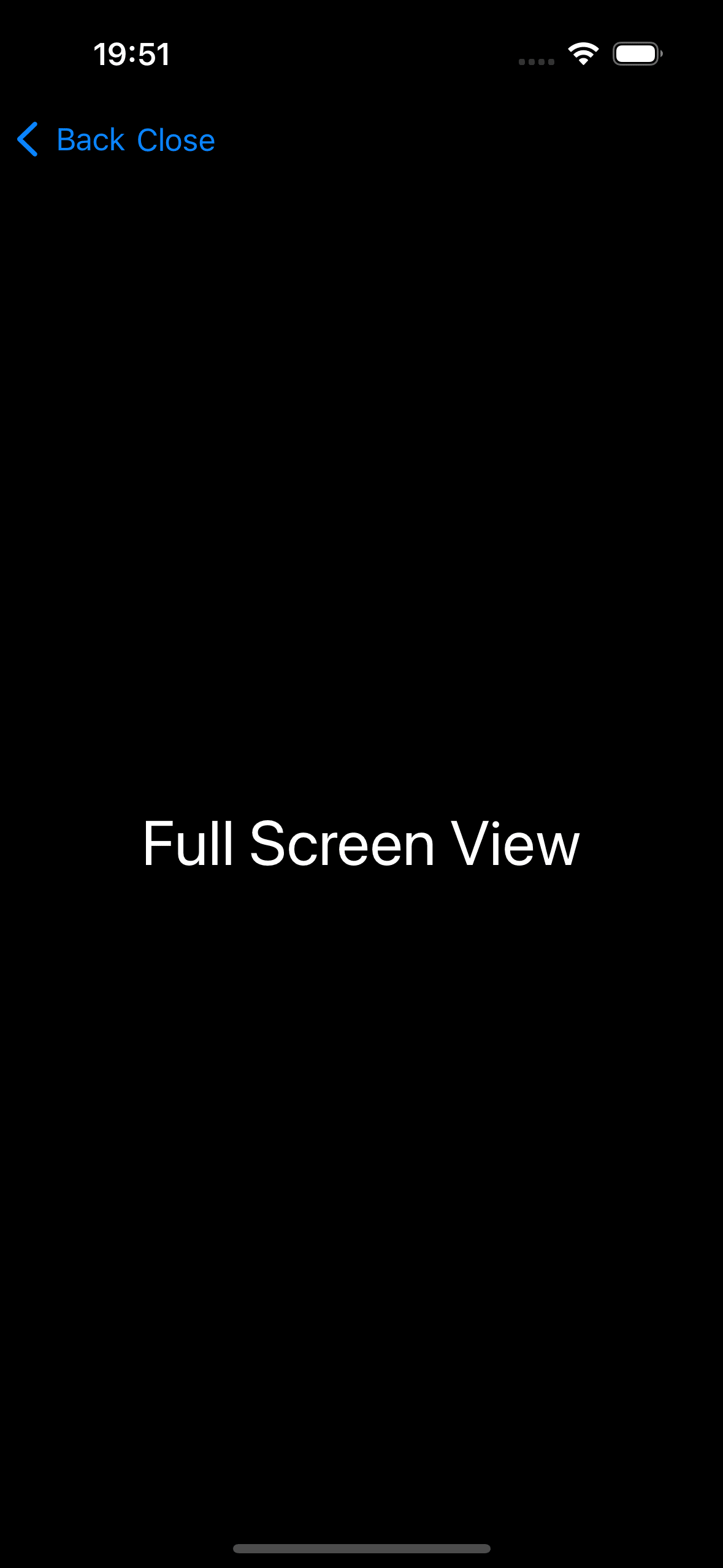 上位のNavigationStackにパスを追加した際