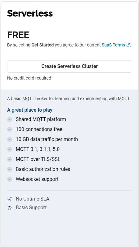 Create Cluster