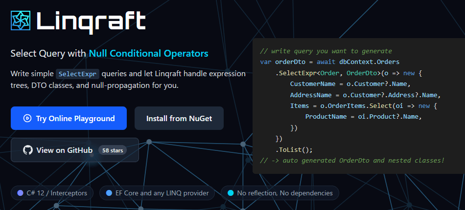 ちょっと頑張って作ったトップページ