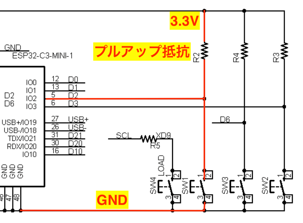 SWの回路図