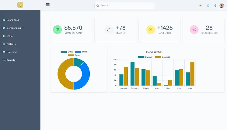 Angular & React & VueJs & bootstrap templates