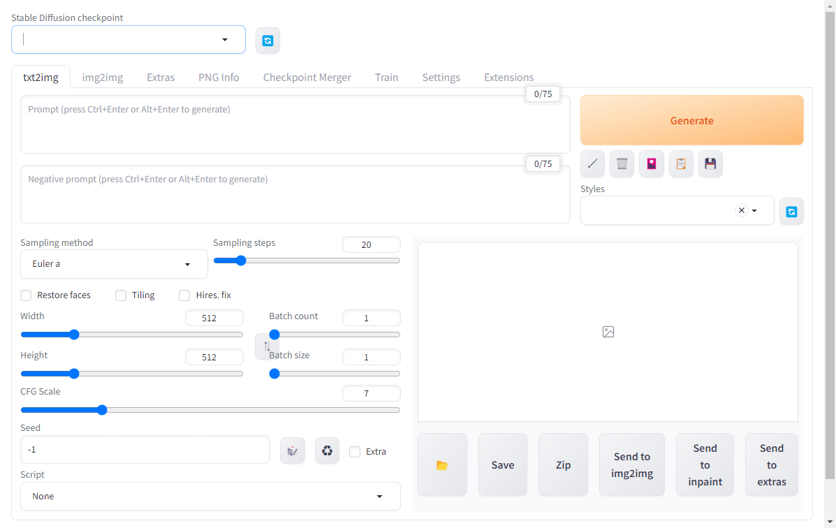 Stable Diffusion Web UI